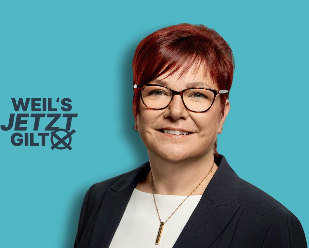 Portrait Andrea Schmitt – Weil's jetzt gilt